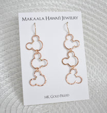 Load image into Gallery viewer, 3 Mouseketeers Earrings